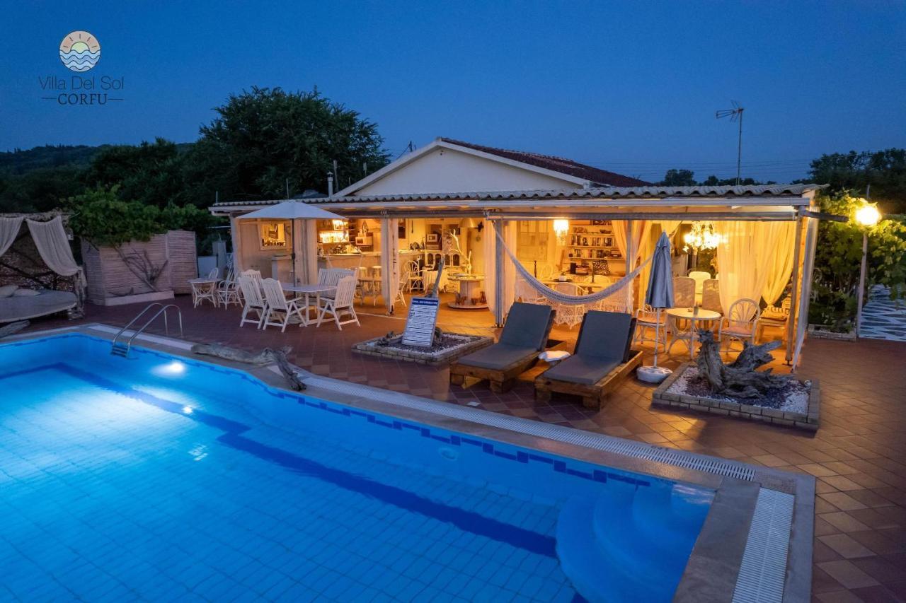 Villa Del Sol Corfu Sidari  Luaran gambar