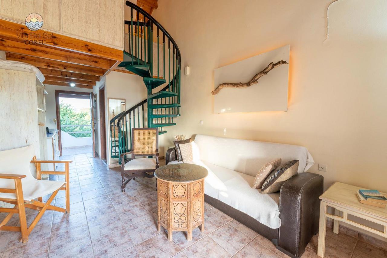 Villa Del Sol Corfu Sidari  Luaran gambar