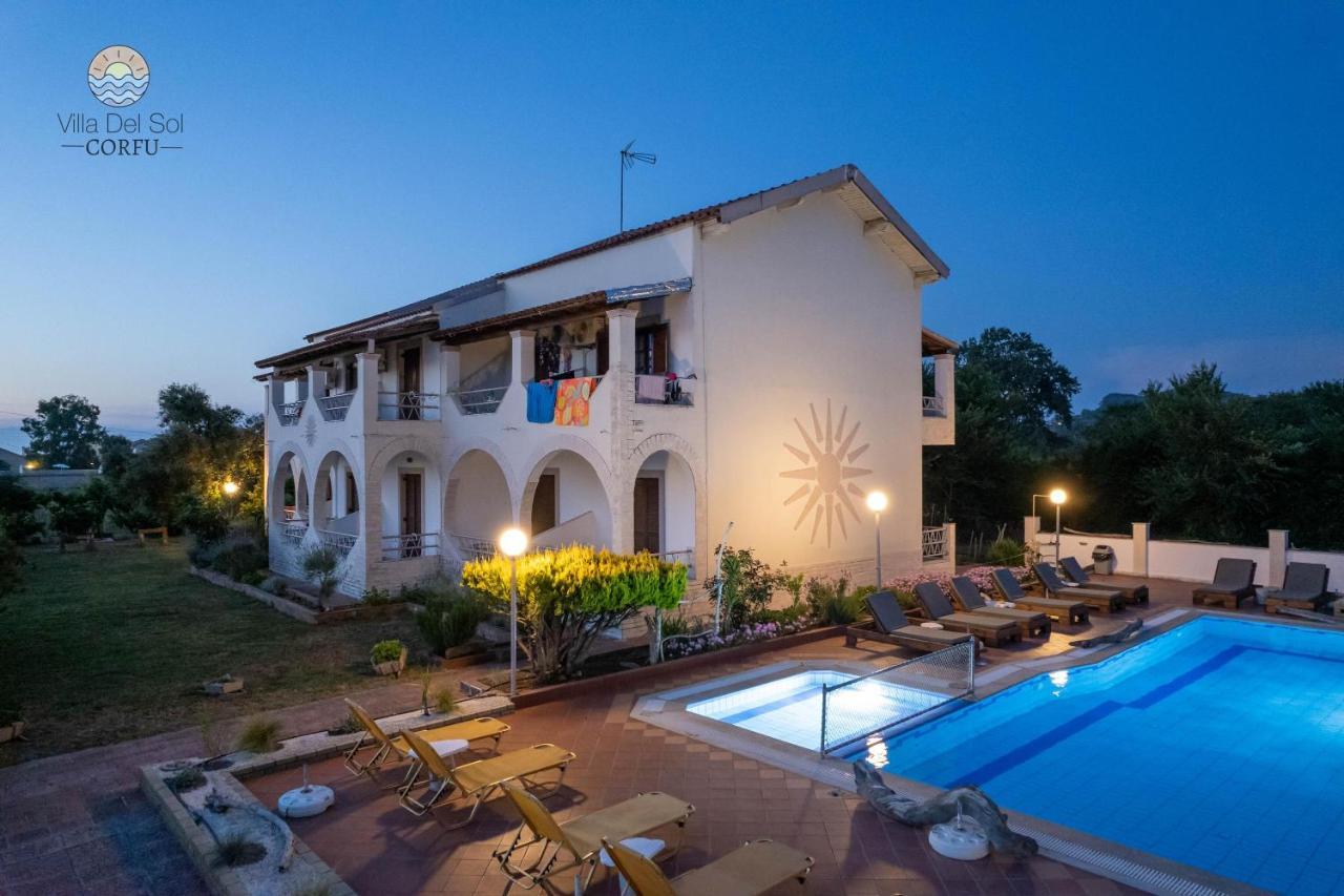 Villa Del Sol Corfu Sidari  Luaran gambar