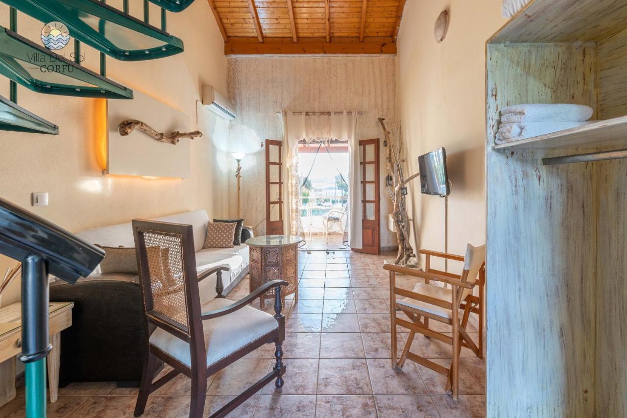 Villa Del Sol Corfu Sidari  Luaran gambar