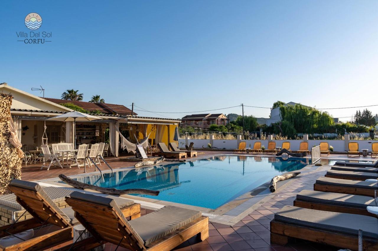 Villa Del Sol Corfu Sidari  Luaran gambar