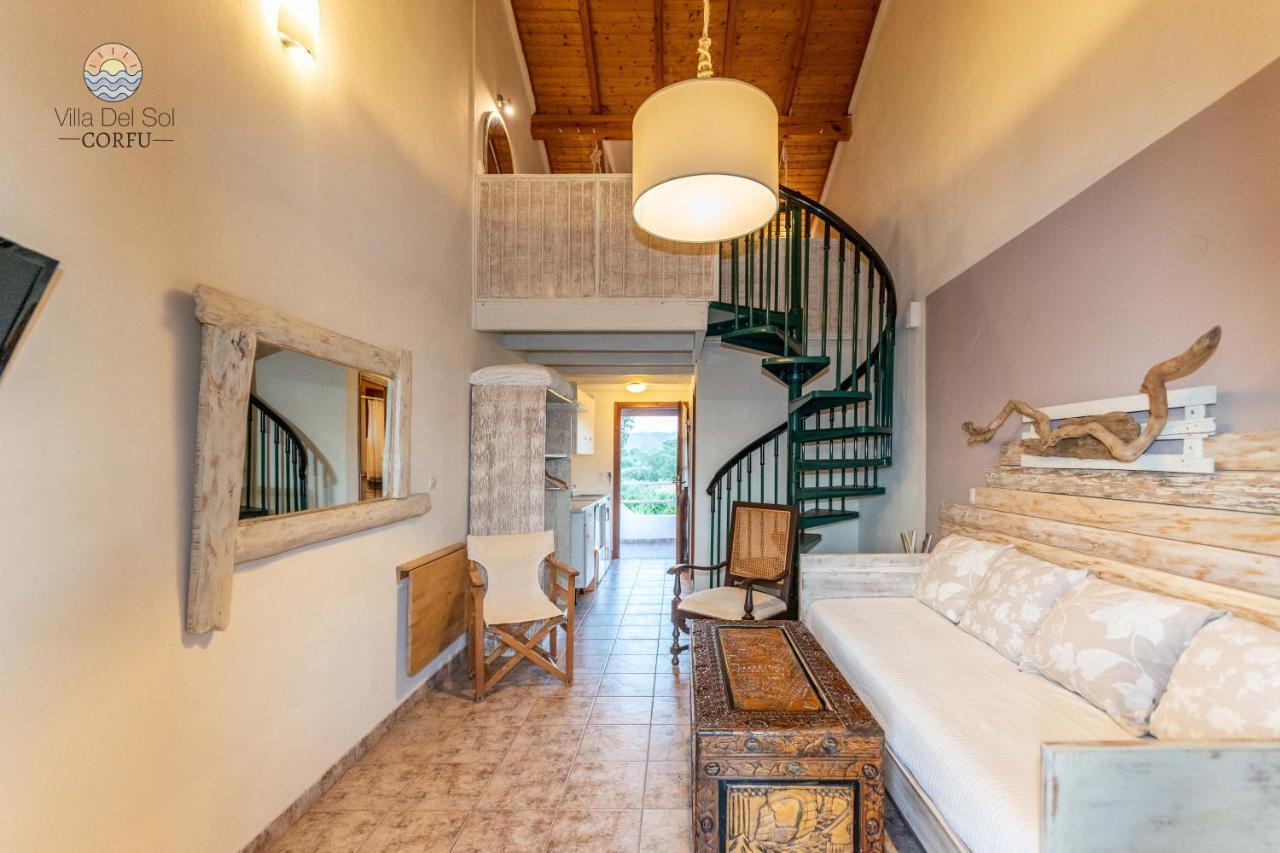 Villa Del Sol Corfu Sidari  Luaran gambar