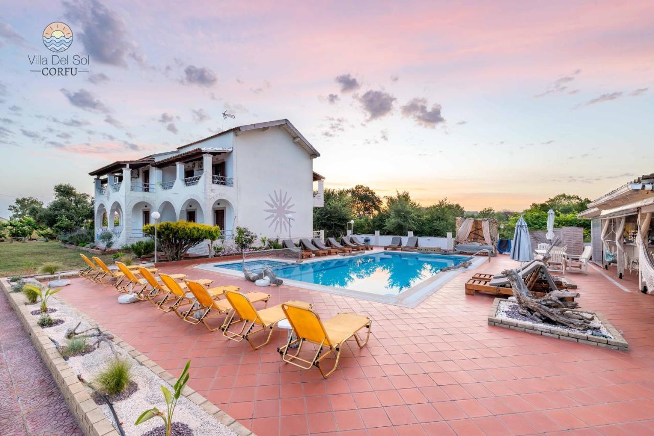 Villa Del Sol Corfu Sidari  Luaran gambar