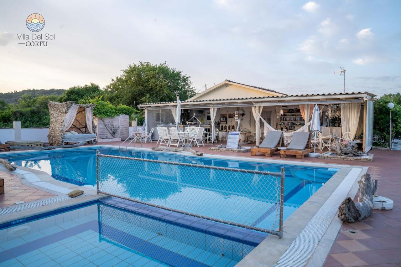 Villa Del Sol Corfu Sidari  Luaran gambar