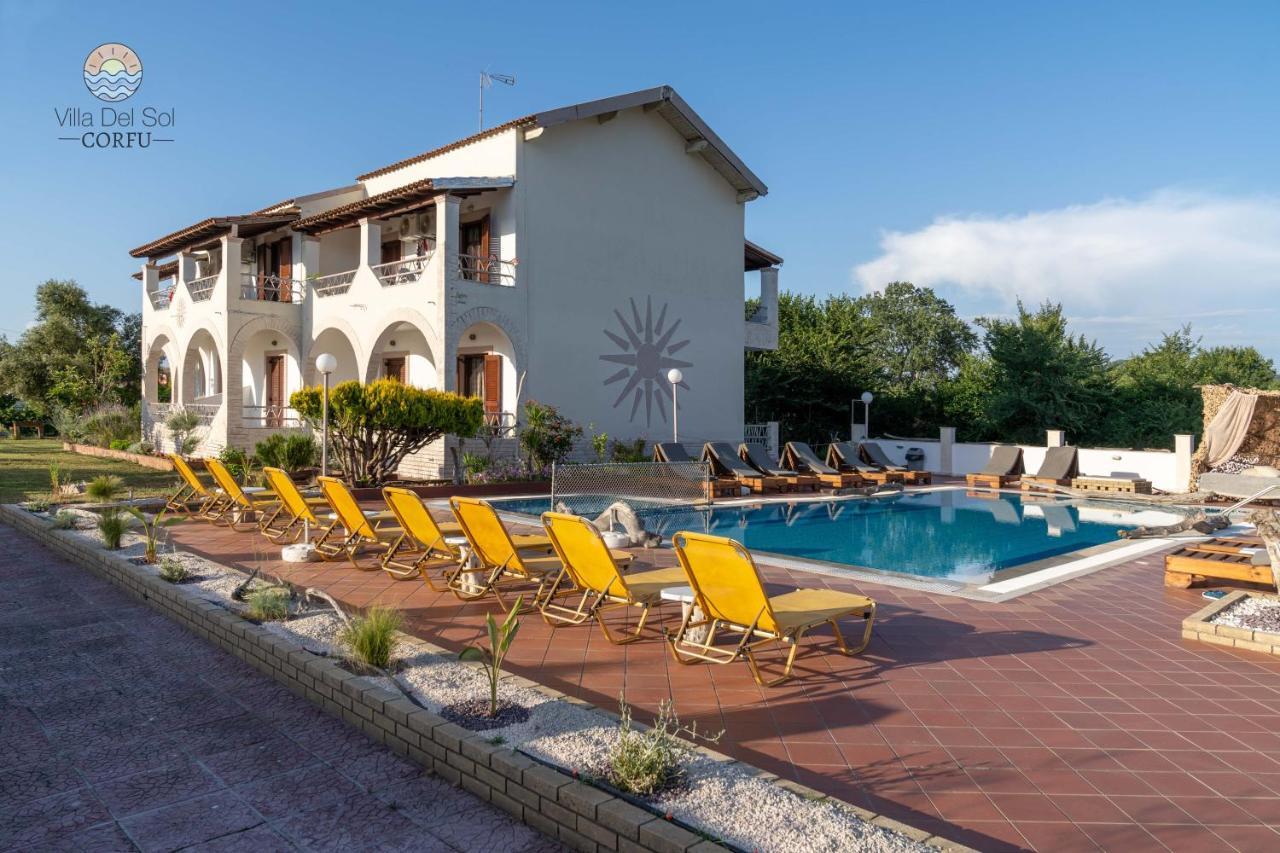 Villa Del Sol Corfu Sidari  Luaran gambar