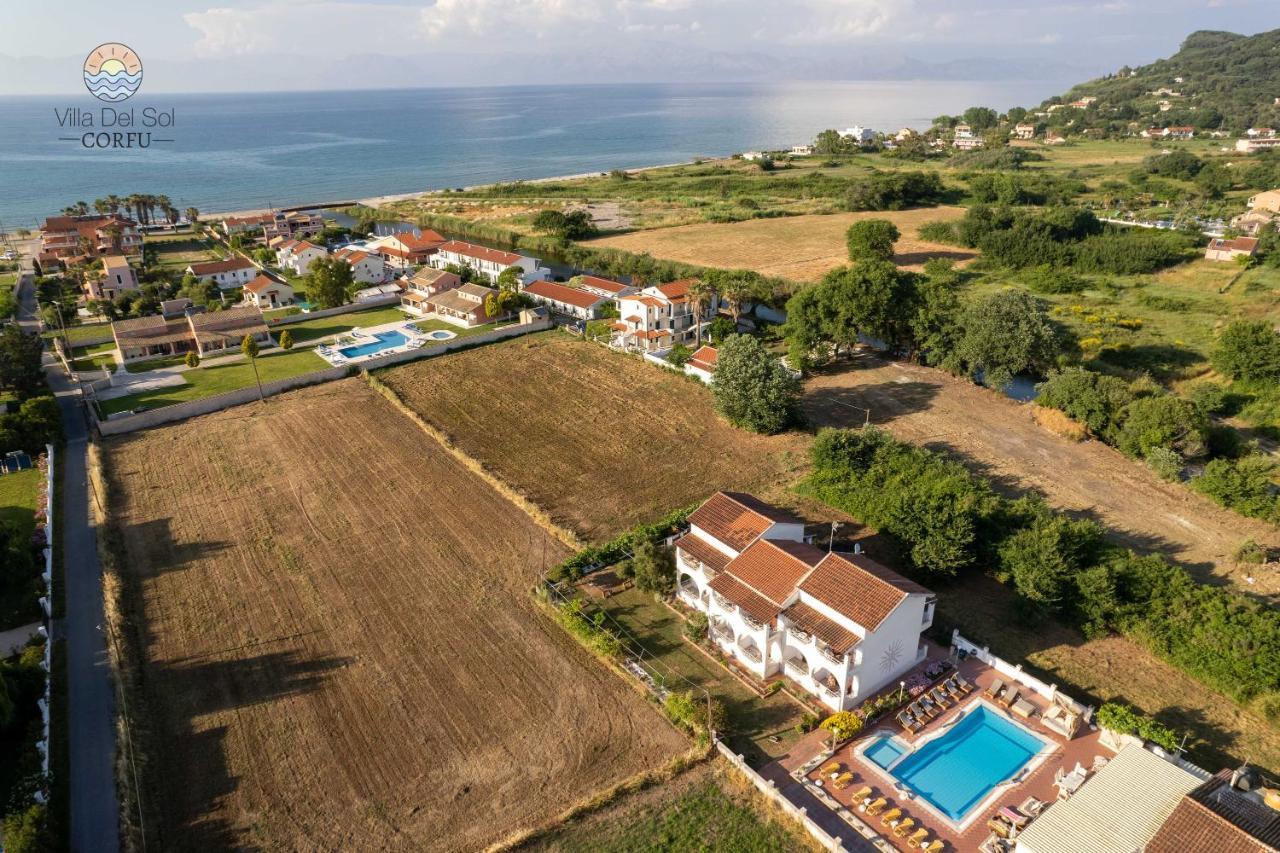 Villa Del Sol Corfu Sidari  Luaran gambar