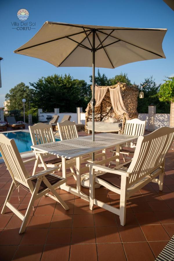Villa Del Sol Corfu Sidari  Luaran gambar