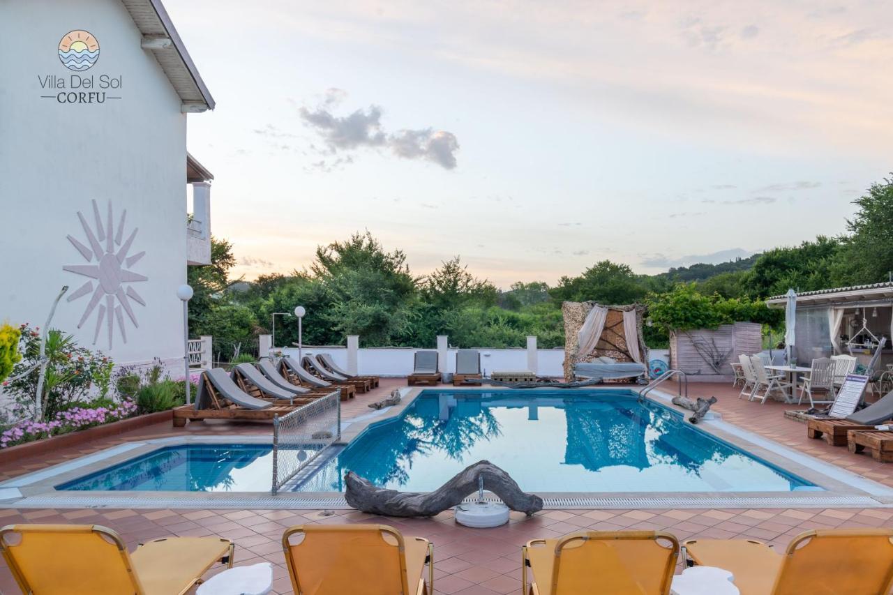 Villa Del Sol Corfu Sidari  Luaran gambar