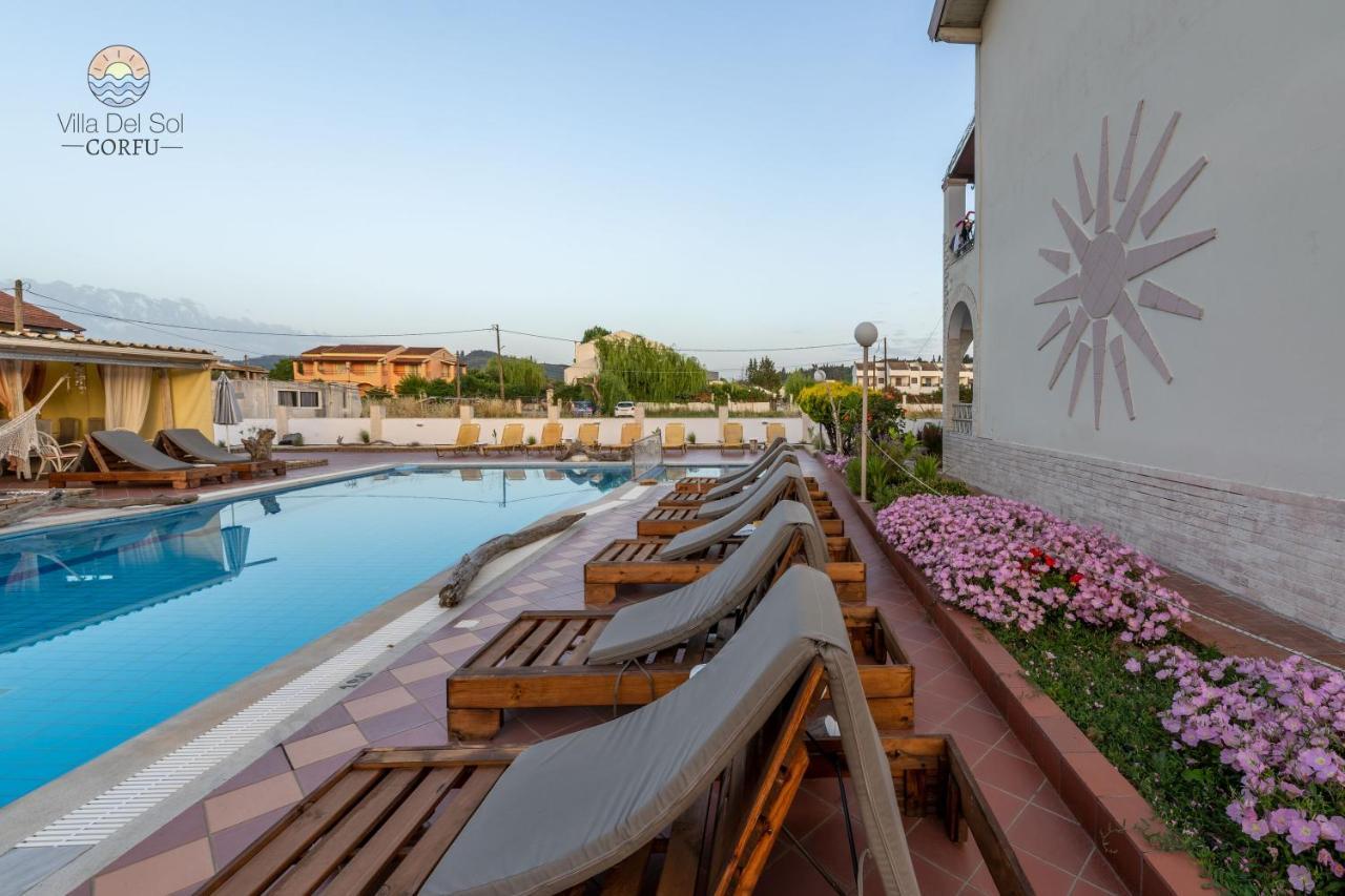 Villa Del Sol Corfu Sidari  Luaran gambar