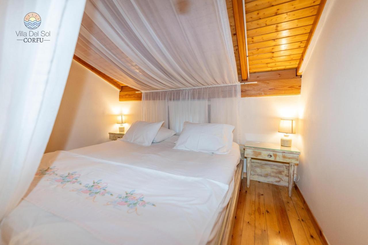 Villa Del Sol Corfu Sidari  Luaran gambar
