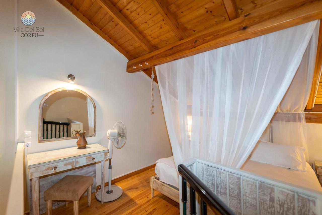 Villa Del Sol Corfu Sidari  Luaran gambar